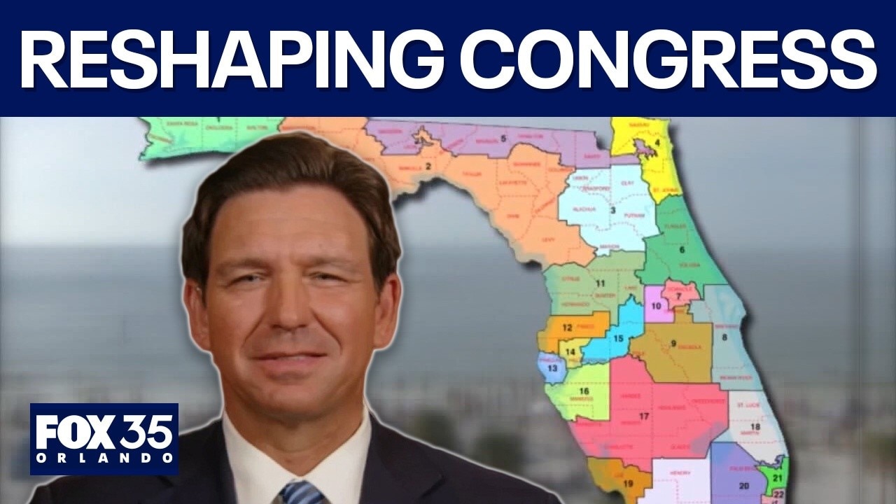 Gov. DeSantis calls for redistricting special session