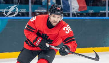 Hagel nets goal, three other Bolts get assists during final preliminary day at 2026 Olympics