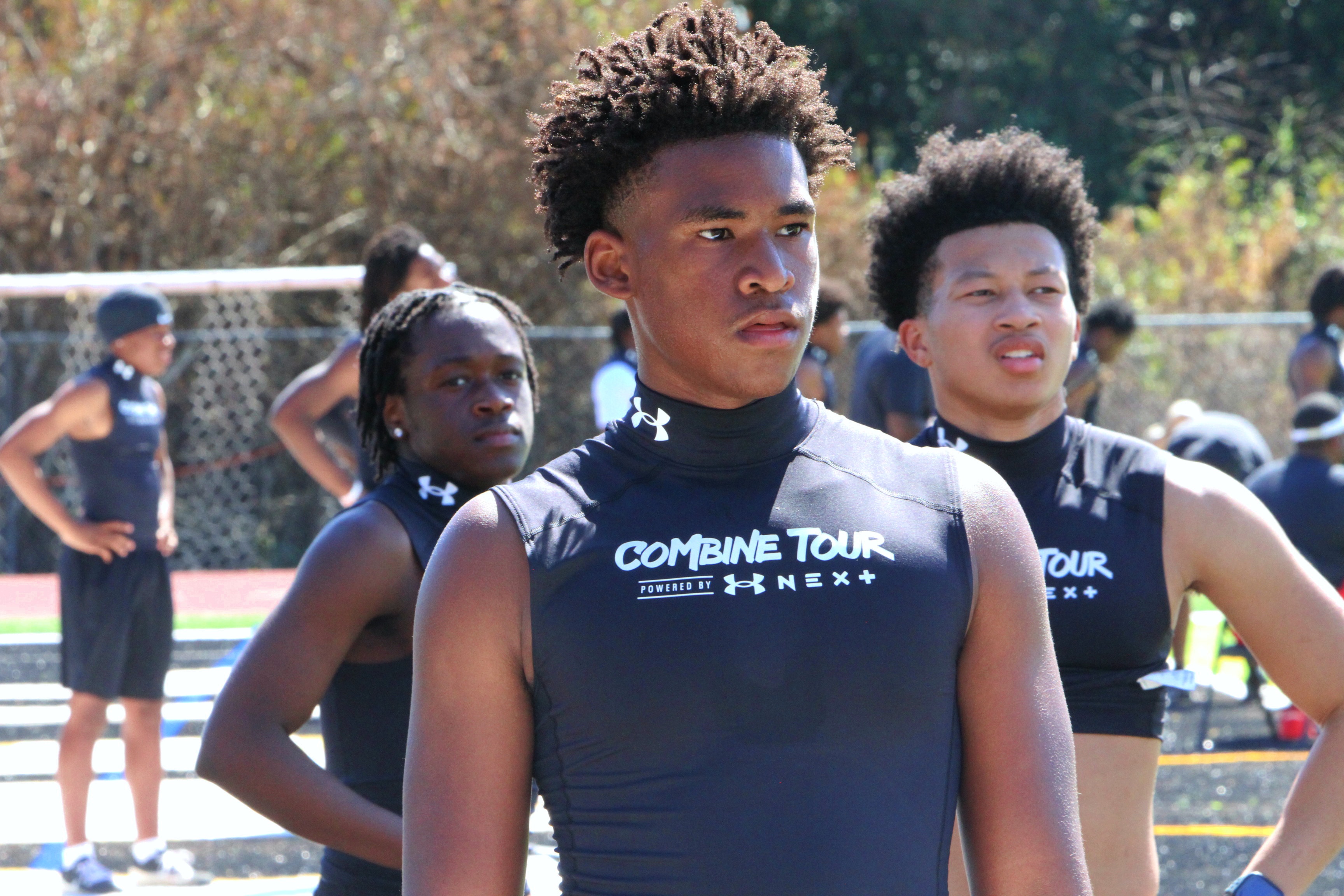 Bishop Moore 2029 defensive back Nyshaun Drye at the 2026...