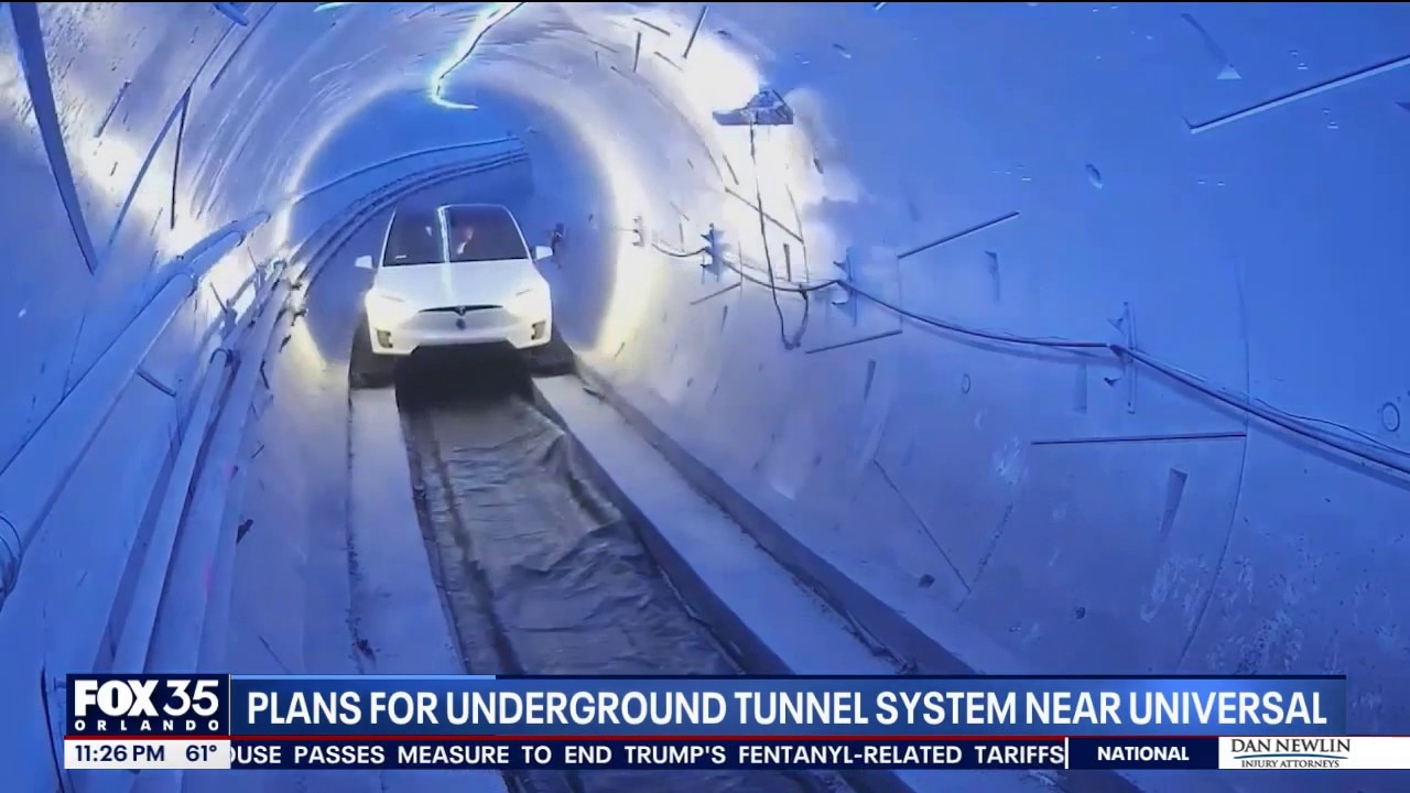 The Boring Company selected for potential Universal tunnel