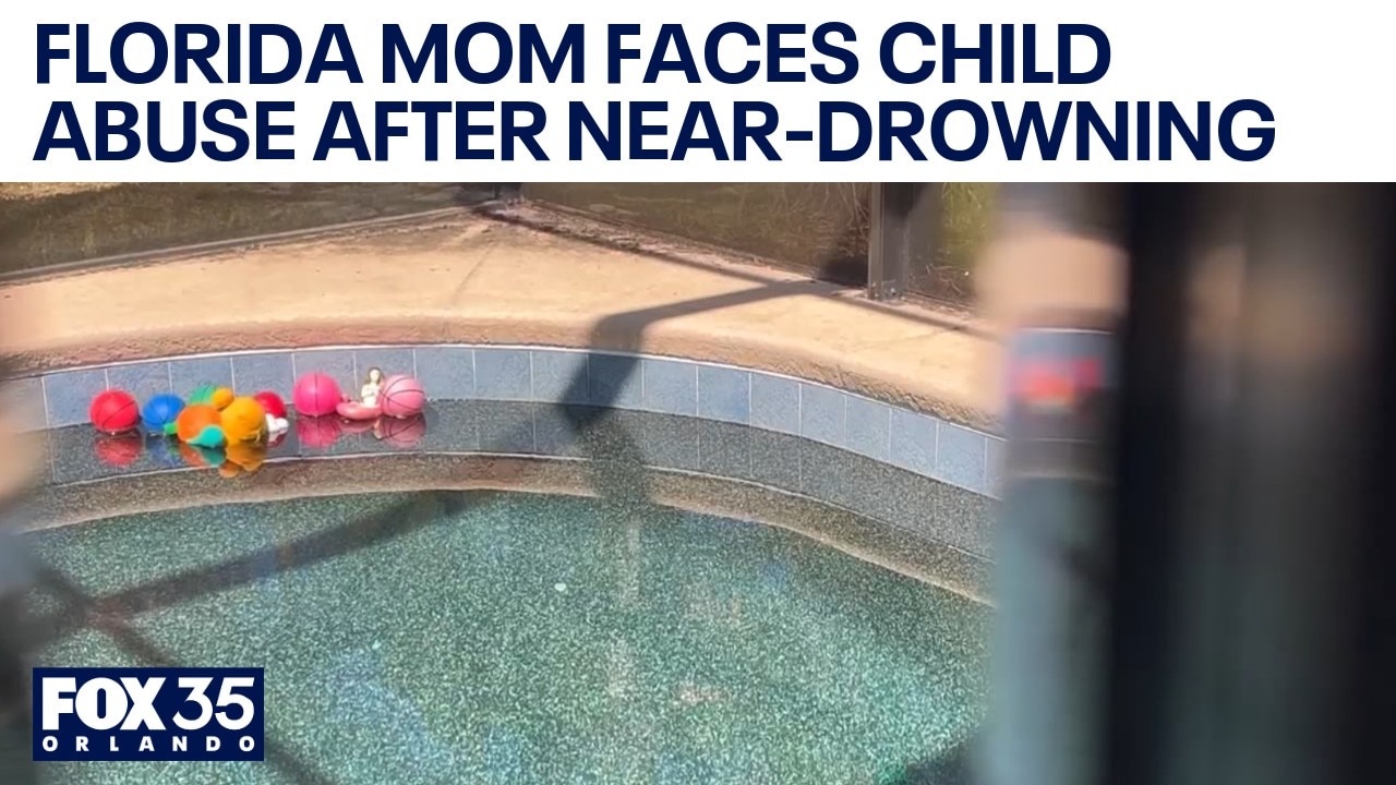 Child nearly drowns during unsupervised visit with mom