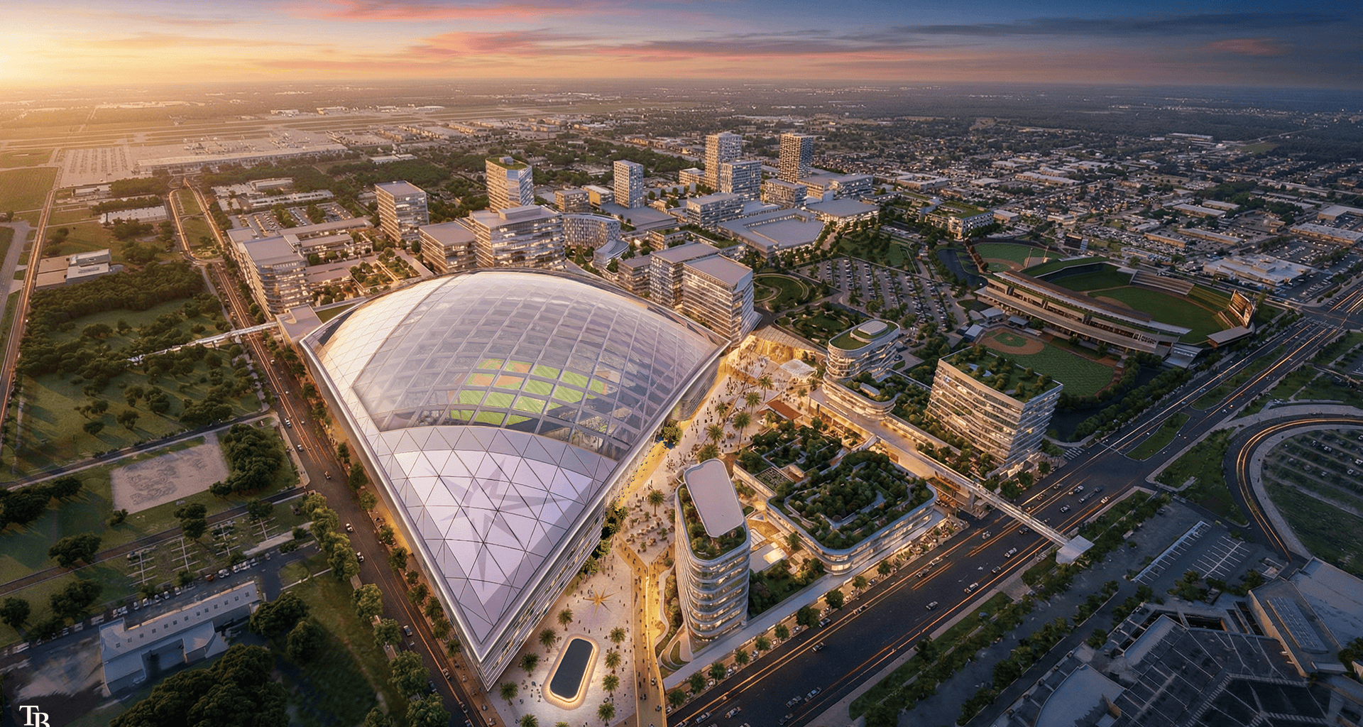 Tampa Bay Rays unveil plans for 31,000-seat Tampa baseball stadium and mixed-use district