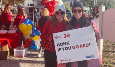 Women’s No. 1 killer in focus as dozens walk Bayshore Boulevard on National Wear Red Day