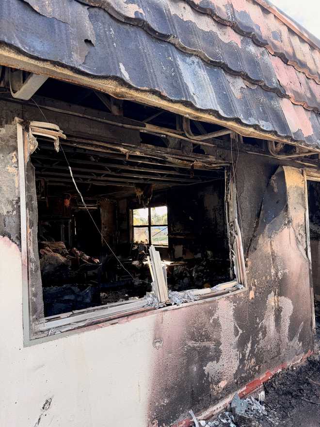American Red Cross volunteer members of the Disaster Action Team, from the Palm Beach Treasure Coast Chapter, responded to a home fire affecting 4 units at Kings Point, in Delray Beach, Fla. At this time, the disaster-trained team helped coordinate emergency aid to 5 adults impacted by the fire on Monaco B. Sunday, February 8, 2026.