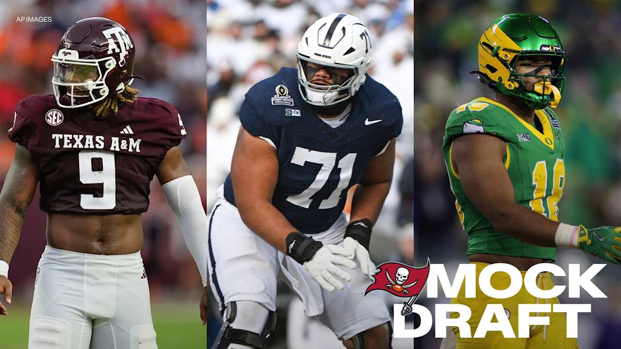 Tampa Bay Buccaneers Mock Draft 3.0