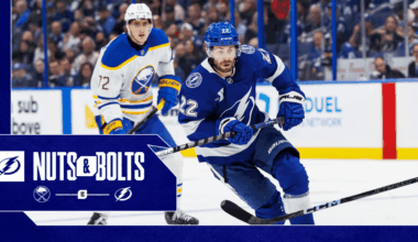 Nuts & Bolts: Back on home ice against Sabres  