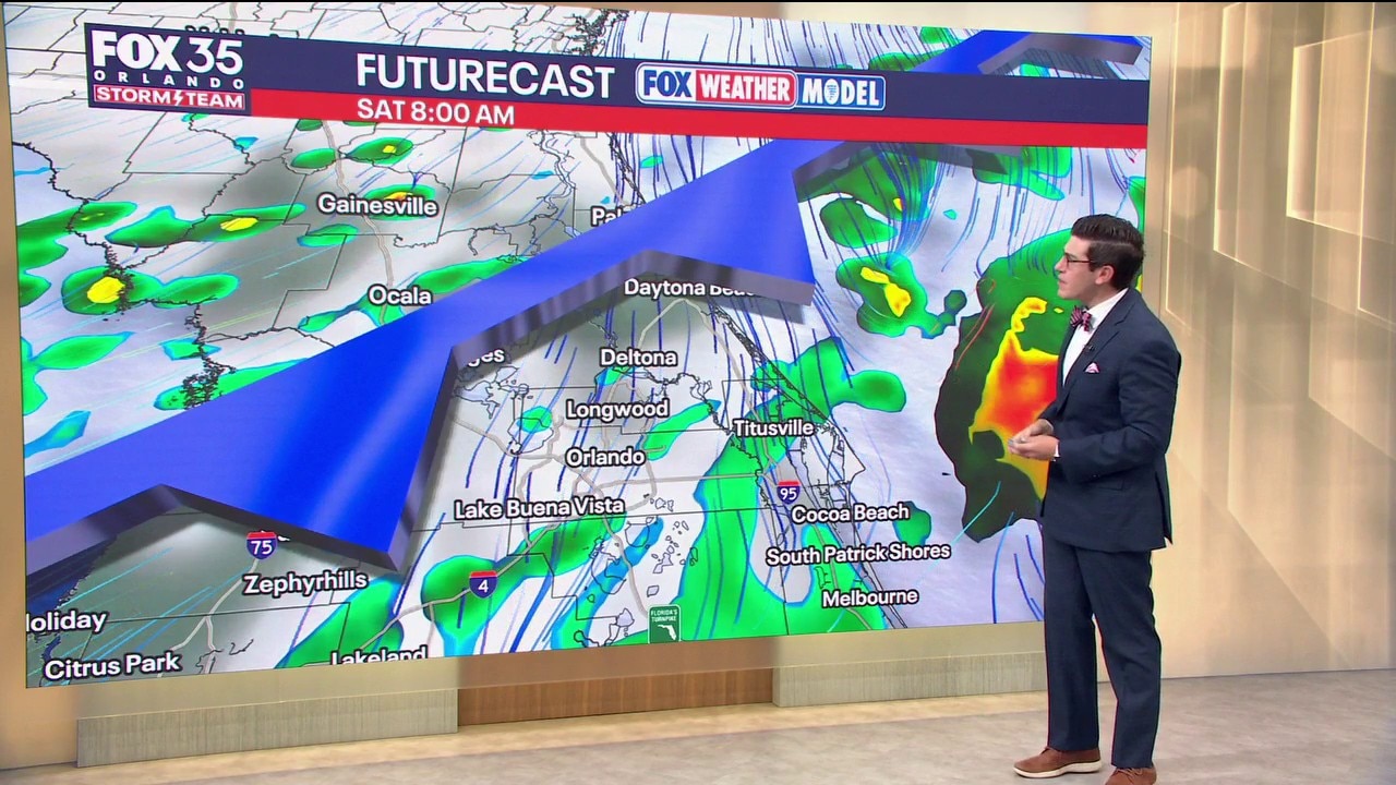 Orlando AM Weather Forecast: Rain chances on the rise across Central Florida 