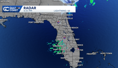 Flurries spotted in North Florida