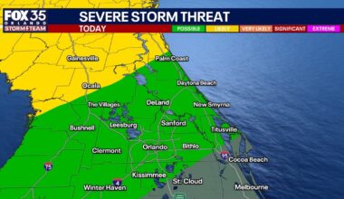 Orlando weather: Daytona 500 forecast; strong thunderstorm threat, timeline, impacts