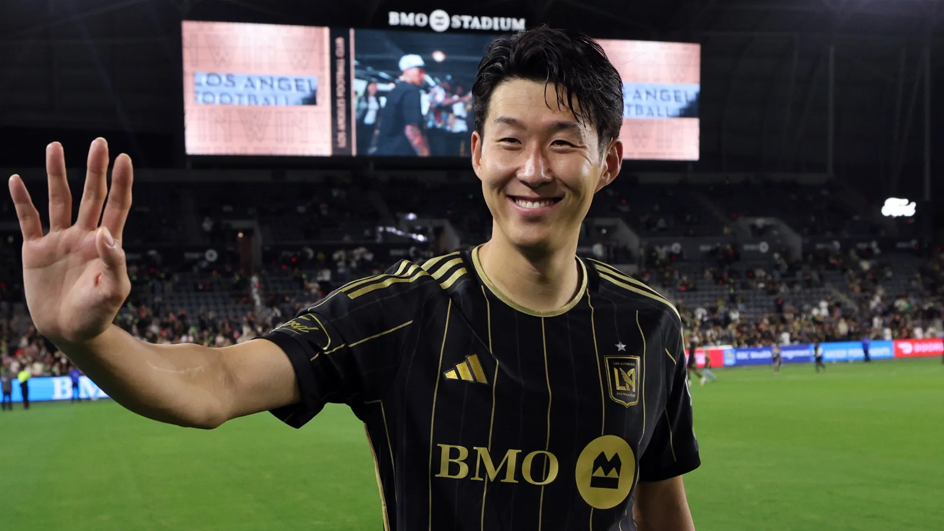 Son Heung-Min #7 of Los Angeles Football Club.