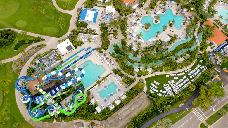 Tidal Cove waterpark at JW Marriott Miami Turnberry Resort & Spa