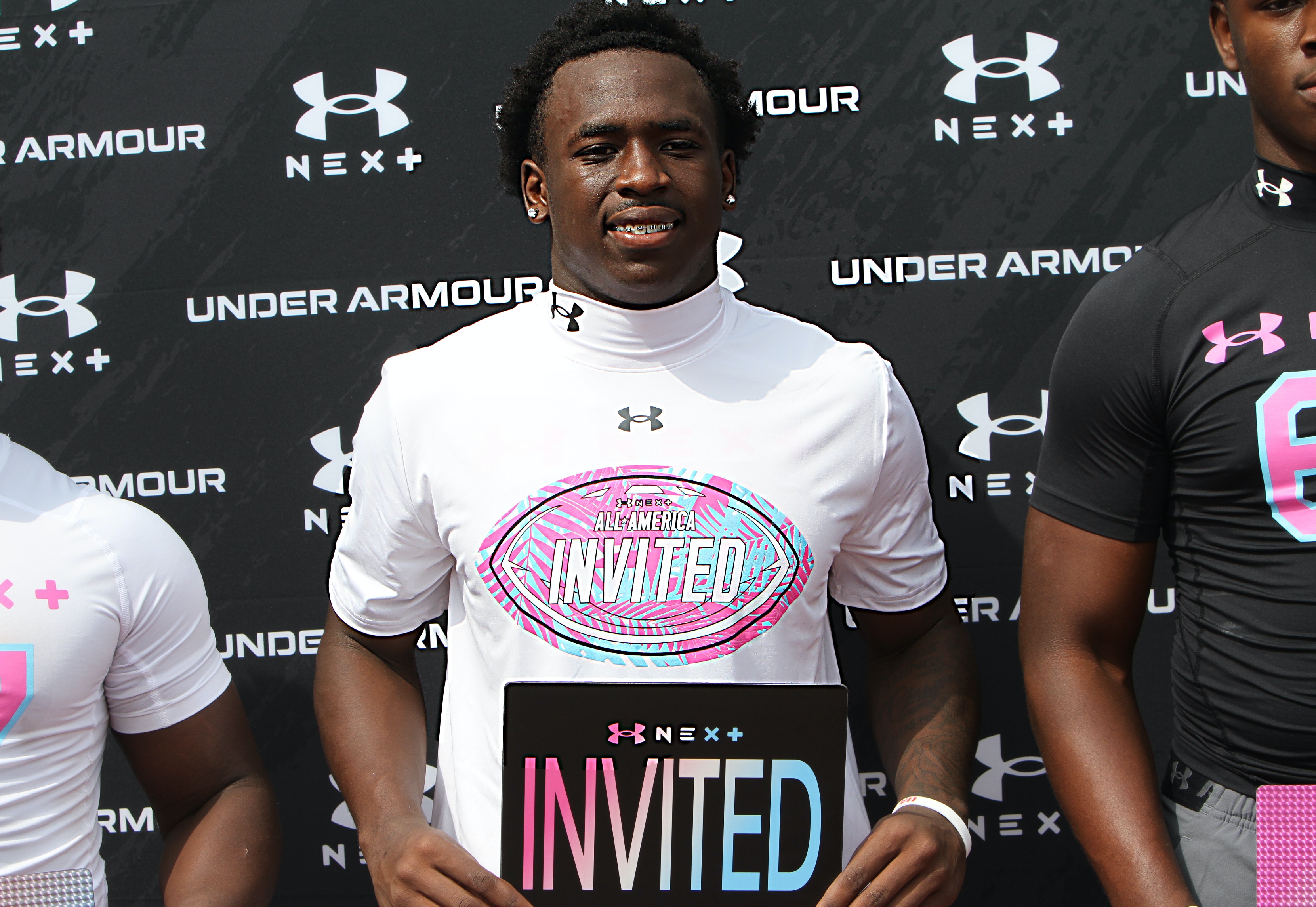 DeLand 2028 running back Taihj Moore was invited to play...