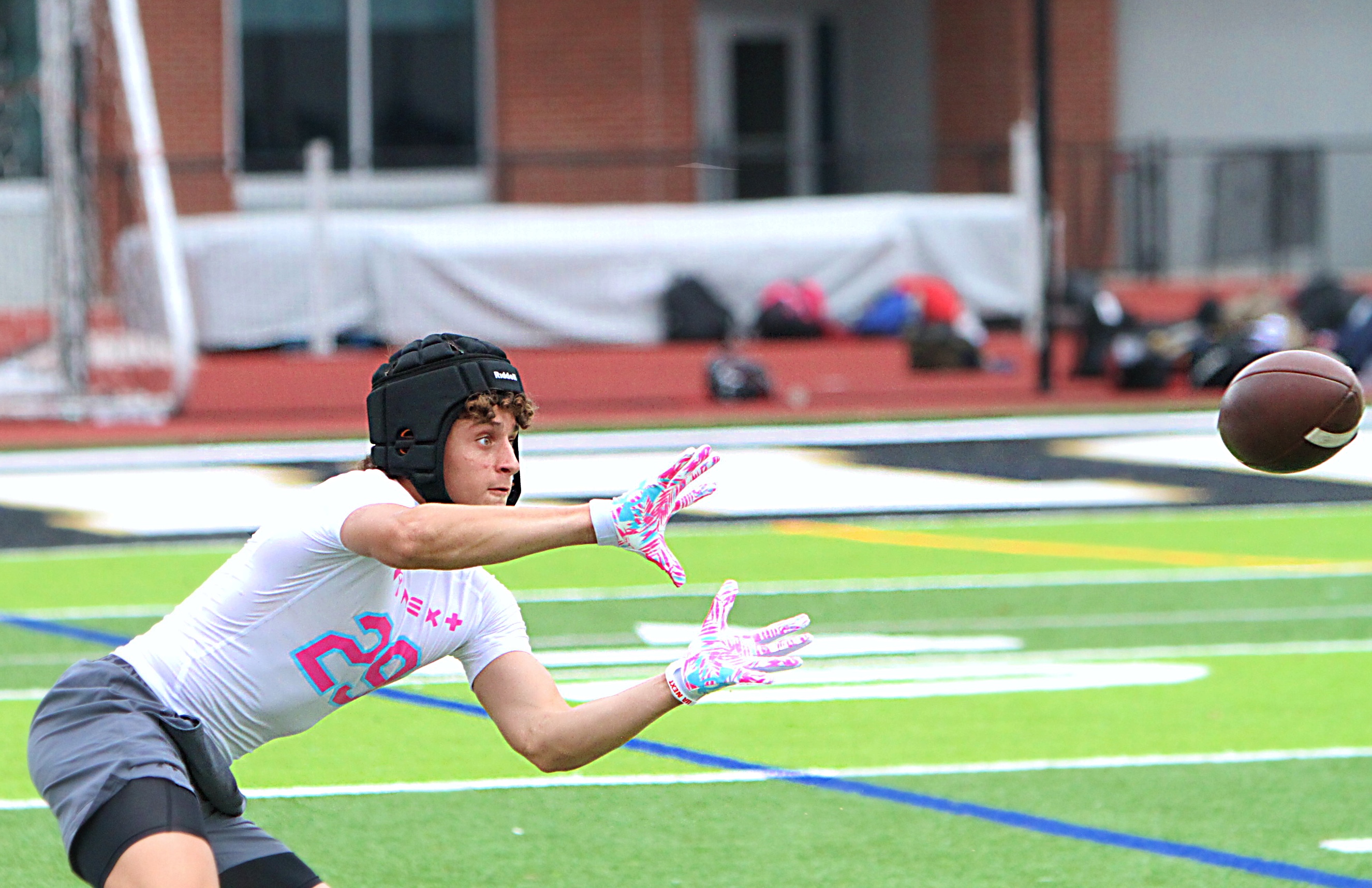 TFA 2029 receiver Taj Anderson at the Under Armour Camp...