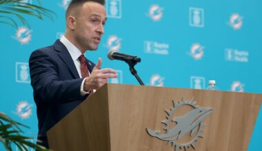 Miami Dolphins 2026 coaching staff under Jeff Hafley