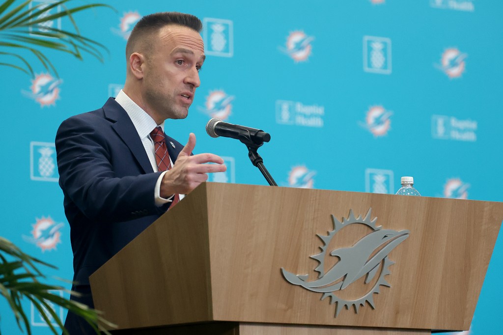 Miami Dolphins 2026 coaching staff under Jeff Hafley