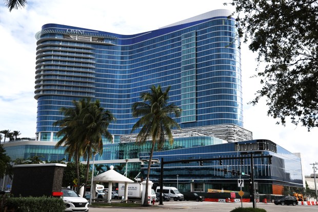 The Omni Fort Lauderdale hotel, shown on its opening day Thursday, Dec. 18, 2025, features 801 guest rooms, including 82 suites. The property also offers seven restaurants, a pool deck overlooking the Intracoastal Waterway, and 120,000 square feet of meeting and event space. (Carline Jean/South Florida Sun Sentinel)