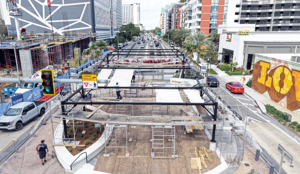 New shade sails coming to Tunnel Top Plaza