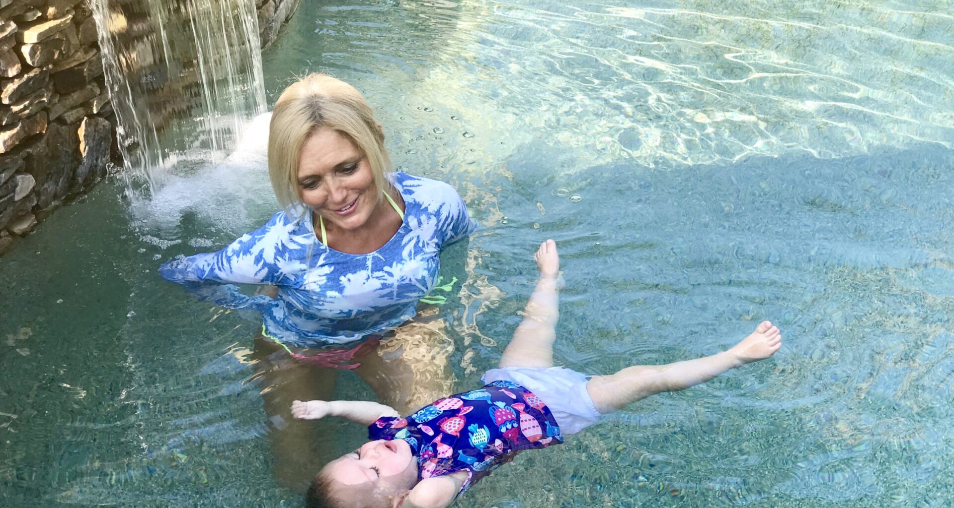 toddler swimming