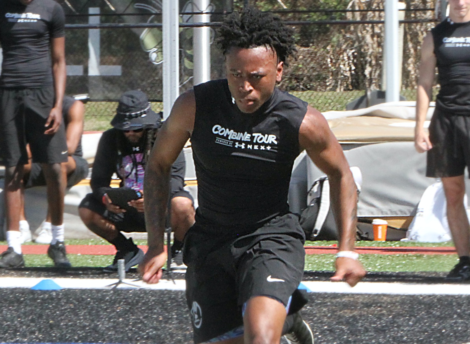 Dr. Phillips 2027 athlete Torrey Scott at the 2026 Orlando...