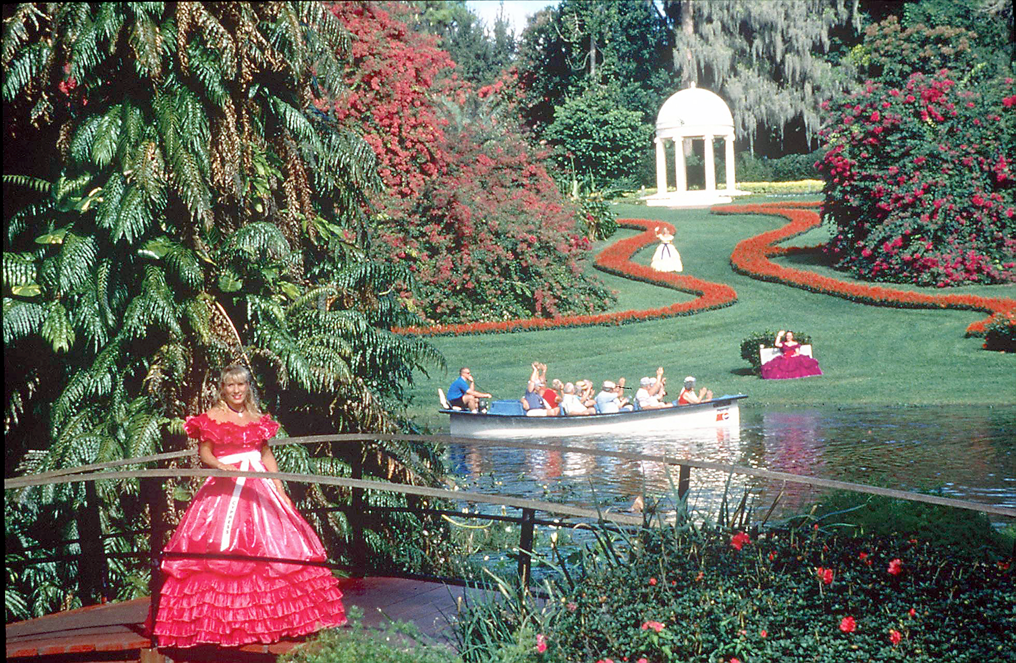 In addition to the southern belles, Cypress Gardens in Winter...