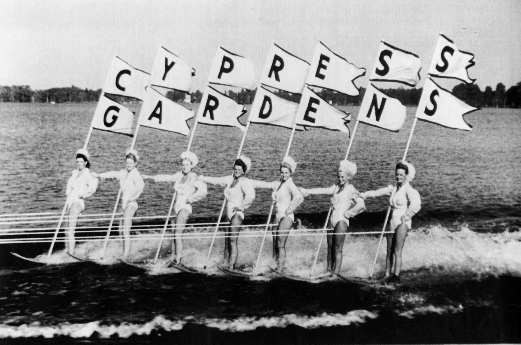 Cypress Gardens water show pictured in 1965. (Cypress Gardens)