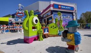 Taking a spin on Legoland Florida's new coaster