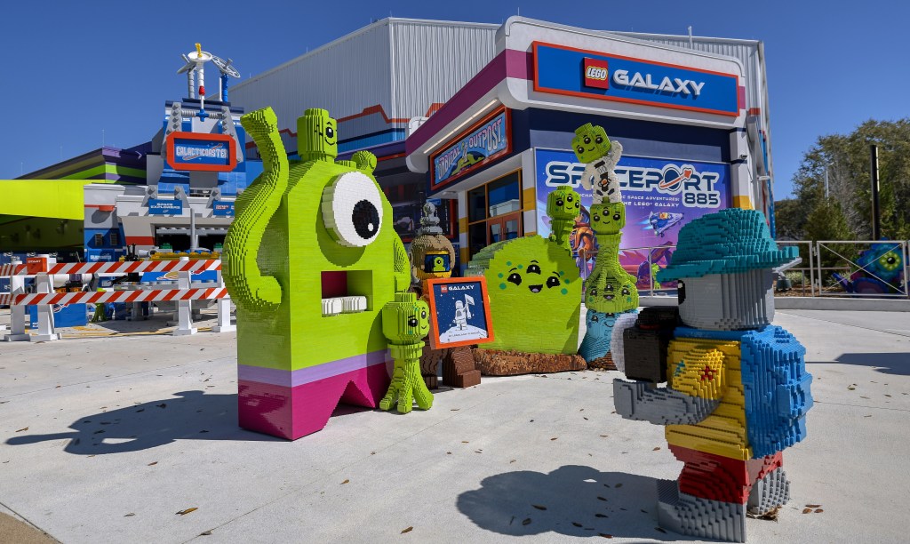 Taking a spin on Legoland Florida's new coaster