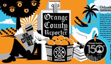 Orlando Sentinel, Ten 10 Brewing launch 150th anniversary beers