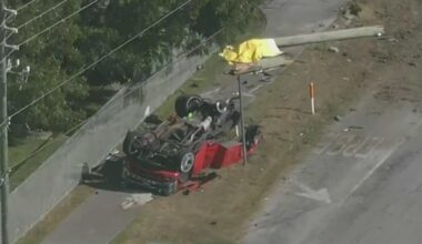 1 dead, 1 critically injured after tow truck rollover crash in Southwest Miami-Dade