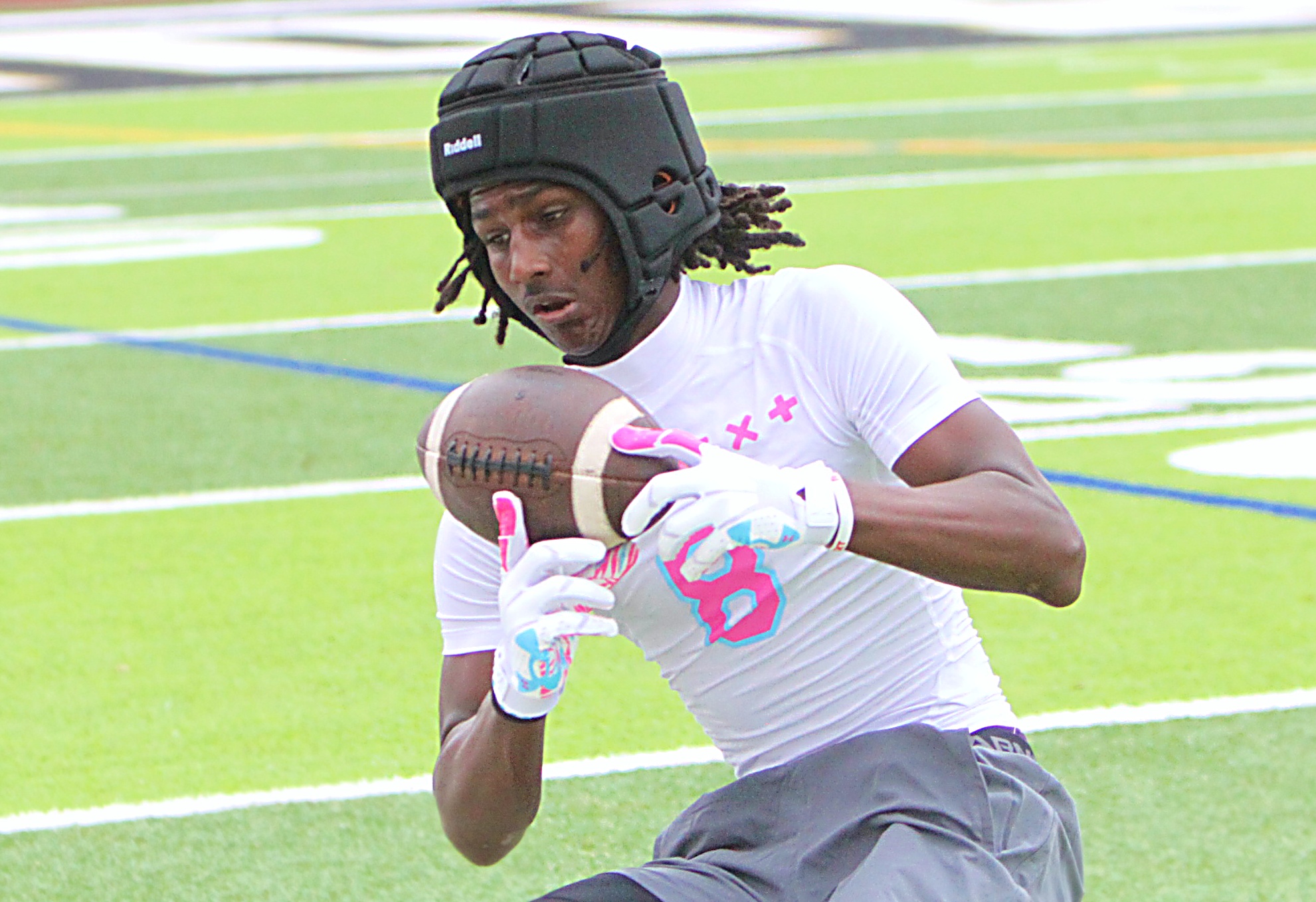 Winter Park 2026 receiver Tristan Gunn at the Under Armour...