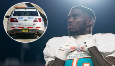 Cop Who Pulled Over Tyreek Hill Celebrates His Release With Savage Message