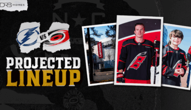 Projected Lineup: February 26 vs. Tampa Bay