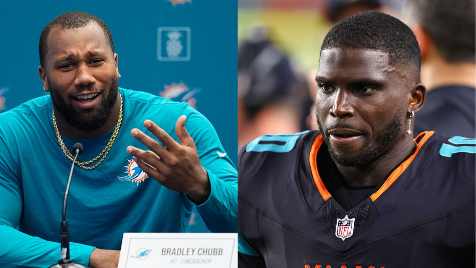 Miami Dolphins to release Bradley Chubb, Tyreek Hill