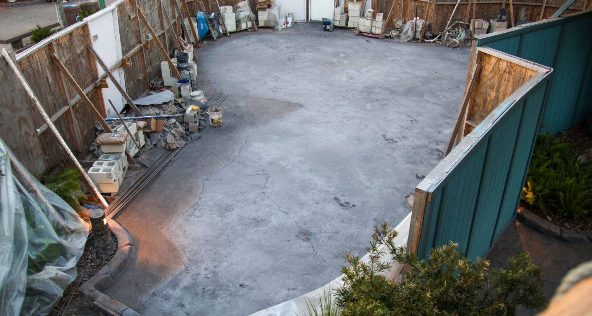 Shrek's Swamp Splash Pad Paved Over Months After Demolition