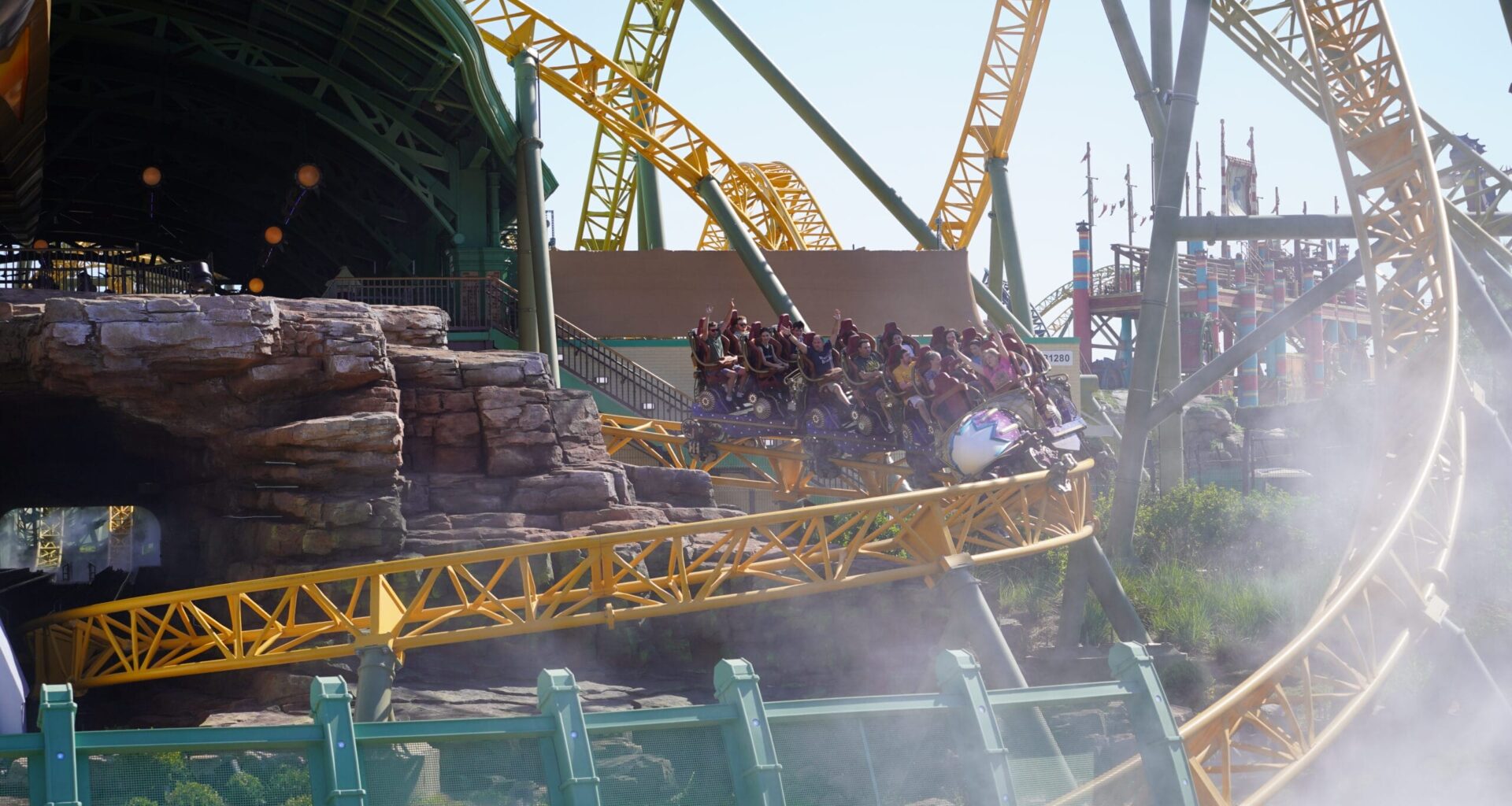 Stardust Racers attraction at Epic Universe