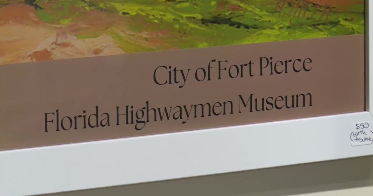 New Fort Pierce museum showcases work of 1960s Florida Highwaymen artists