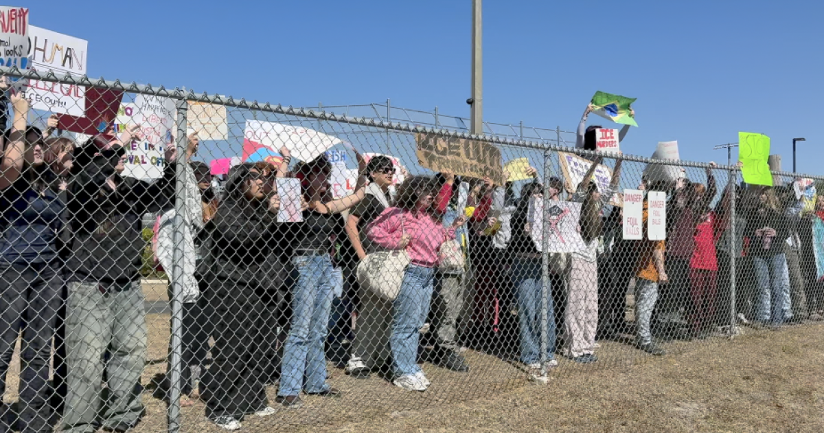 Lee County students protest Trump administration policies