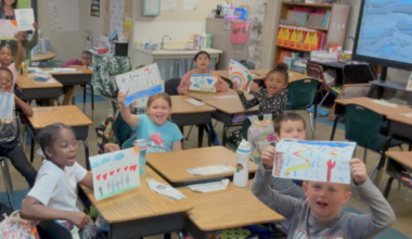 Woodville second graders get creative with weather