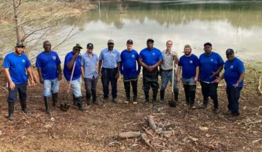 Leon County crew plants 75 cypress trees to promote health of Pedrick Pond