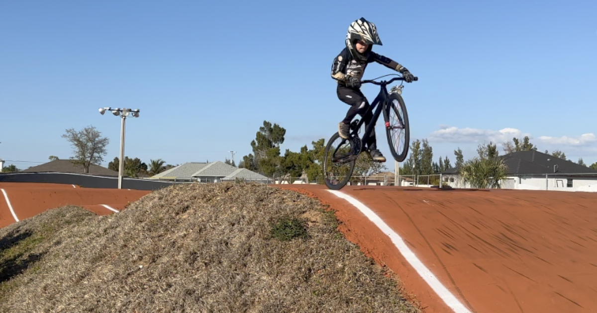 Cape Coral boy's BMX dream takes flight with World Championship qualification