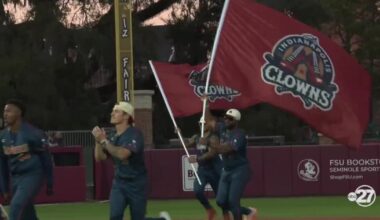 Indianapolis Clowns make history at Banana Ball World Tour stop in Tallahassee