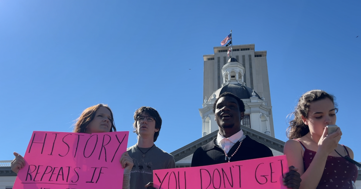 Leon County students gather in protest to condemn ICE actions