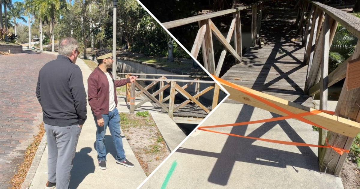 Roser Park residents raise concerns over aging Booker Creek seawall