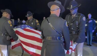 FHP holds procession for trooper who died at Tallahassee hospital