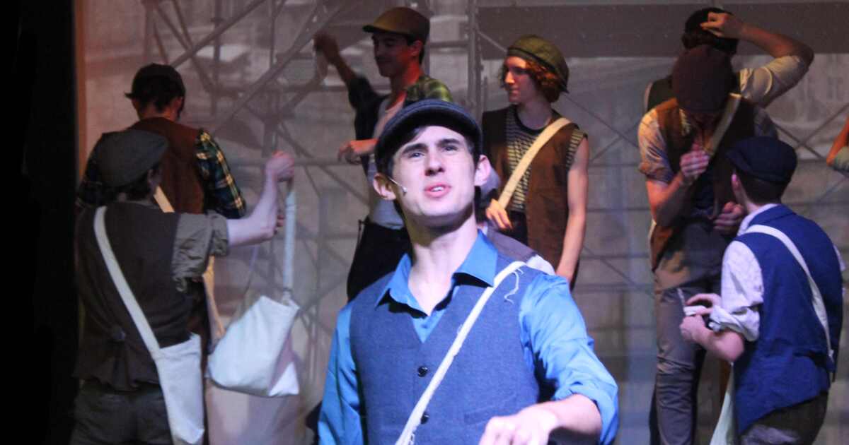 Newsies 'Seize the Day' at Fort Myers Theatre with exceptional vocals, gymnastic dance numbers and mostly male cast | WGCU News