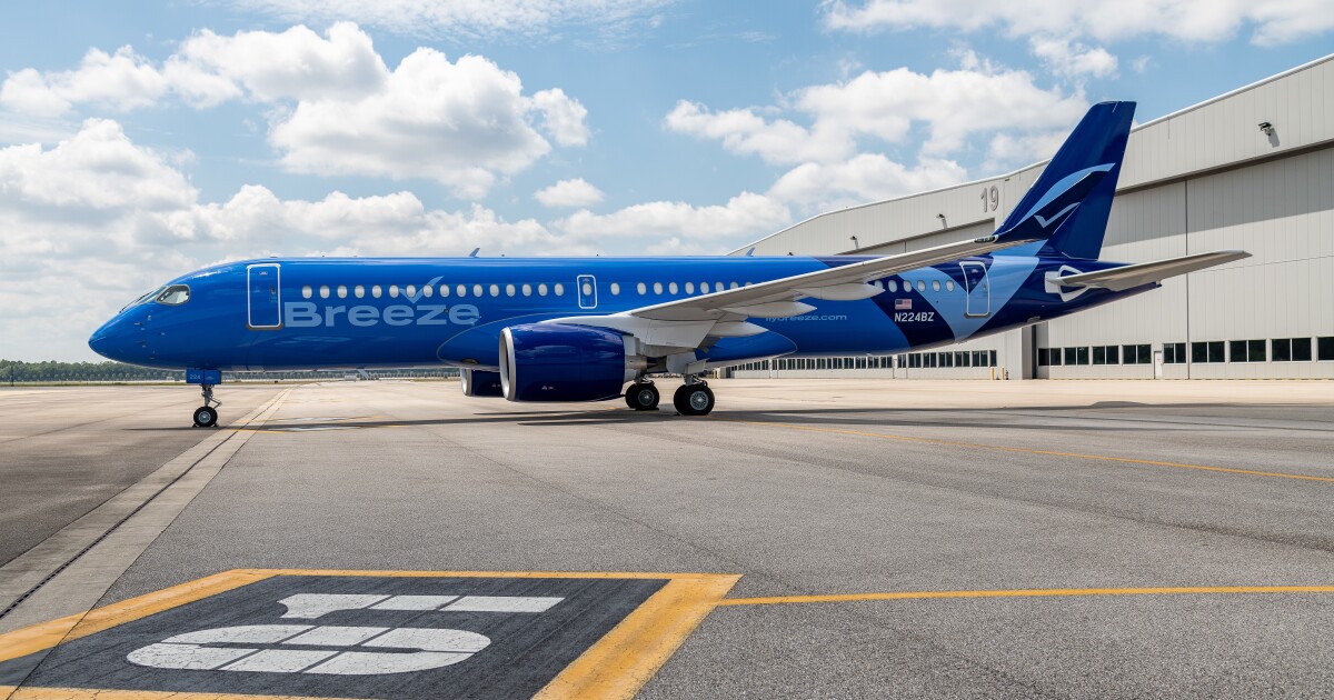 Breeze to offer Fort Lauderdale flights from Wilkes-Barre/Scranton International Airport