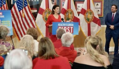 The First Lady's food testing program is snubbed in Florida's budget plans