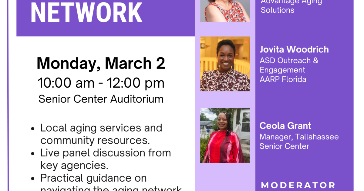 Navigating the Senior Network | WFSU News