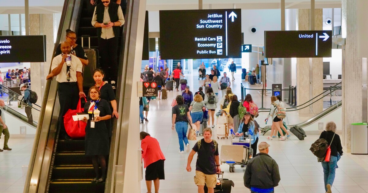 Tampa International Airport jokes it wants to ban pajamas