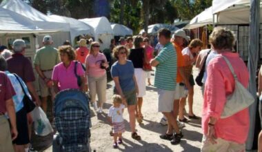 Three outdoor art fairs take place over Valentine's weekend